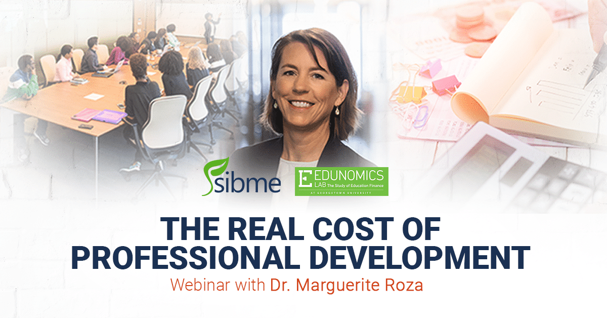 The Real Cost of Professional Development Marguerite Roza