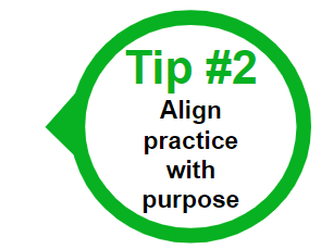 SEL Tip 2 Align practice with purpose